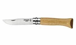 Couteau Opinel Chêne n°6 Tradition Luxe Inox