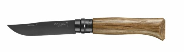 Couteau Opinel Chène Black 8 Inox Tradition