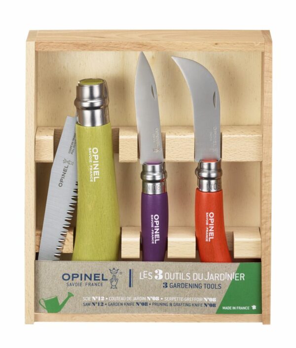 Coffret jardinier couleur Opinel