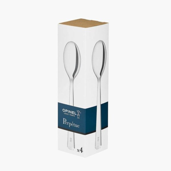 Boite de 4 cuillères acier inox Perpétue Opinel