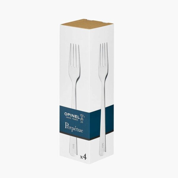 Boite de 4 fourchettes acier Perpétue Opinel